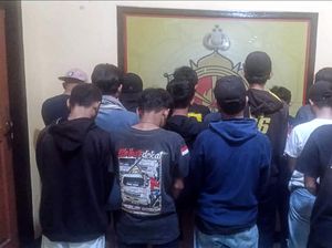 Belasan Bang Jago Tukang Palak di Sukabumi Utara Diringkus Polisi