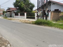 Hore! Deretan Lubang di Jalan Keruntung Medan Akhirnya Diperbaiki