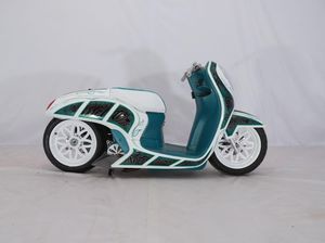 3 Jawara Honda Modification Contest 2023: Basis dari Scoopy-CBR 250 3 Jawara Honda Modification Contest 2023: Basis dari Scoopy-CBR 250