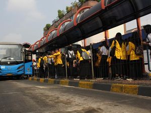 Penampakan Terminal Blok M yang Mau Dipercantik