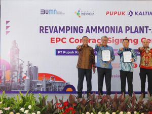 Dukung Transformasi Hijau, Pupuk Kaltim Perbarui Amonia di Pabrik Tertua Dukung Transformasi Hijau, Pupuk Kaltim Perbarui Amonia di Pabrik Tertua