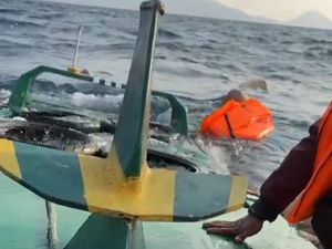 Speedboat Bawa Rombongan Bawaslu Malut Tenggelam di Perairan Halmahera Barat