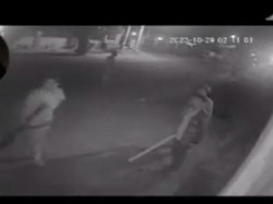 Heboh Geng Motor Serang Pikap di Medan