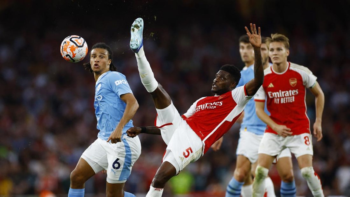 Thomas Partey absen lagi hingga Desember (Action Images via Reuters/JOHN SIBLEY)