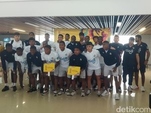 Timnas Panama U-17 Mendarat di Surabaya