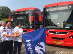 TransJakarta Resmikan 12 Bus Mini TransJ Baru, Ini Rutenya