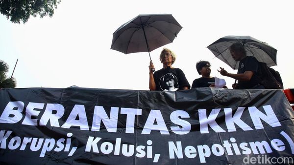 Aksi Kamisan ke-793 Tuntut Pemberantasan KKN