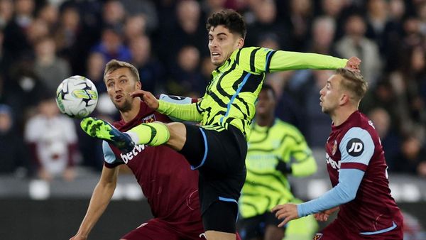 Arsenal Tersingkir dari Carabao Cup Usai Dikalahkan West Ham