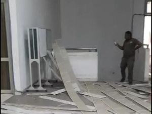 Gempa M 6,6 Guncang NTT, Plafon Kantor Bupati Kupang Runtuh
