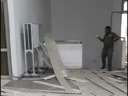 Gempa M 6,6 Guncang NTT, Plafon Kantor Bupati Kupang Runtuh