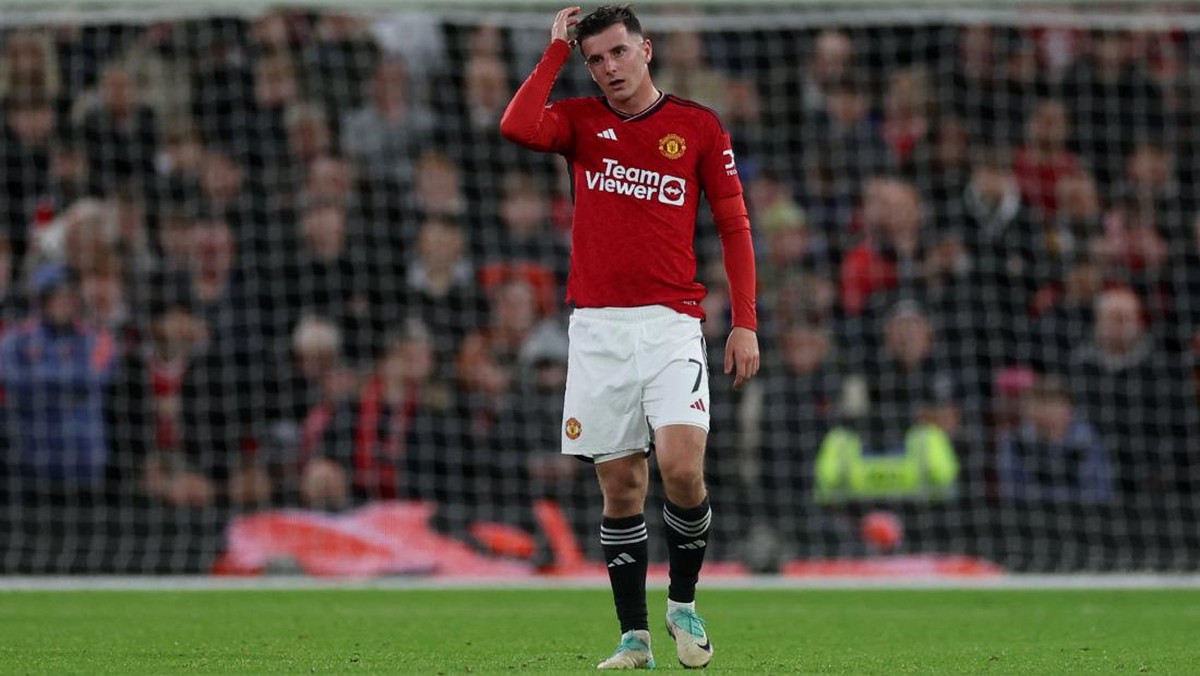 Mason Mount belum bersinar di Manchester United. (Foto: LEE SMITH/Action Images via Reuters)