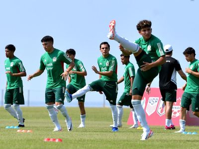 Mengintip Sesi Latihan Timnas Meksiko U-17 di Bali