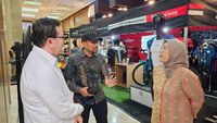 Pameran Merek Lokal Pakaian Olahraga di Kemenperin