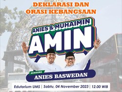 Anies Baswedan Dijadwalkan Hadiri Orasi Kebangsaan di Solo Sabtu Besok