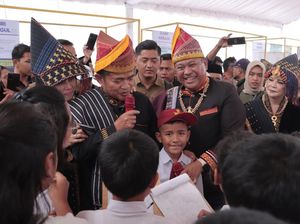 Pemkab Dairi Pamer Aksi Berhitung Gasing di Hadapan Pj Gubernur Sumut