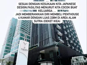 7 Foto Penthouse Mewah Chelsea Olivia Bergaya Jepang, Kini Dijual Rp 7,5 M