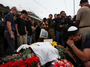 Potret Pemakaman Tentara Israel yang Tewas di Gaza