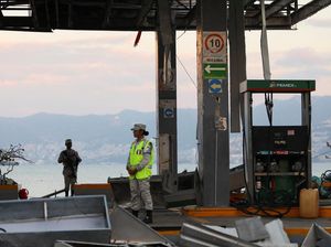 Cegah Penjarahan, SPBU-Mal di Meksiko Dijaga Tentara