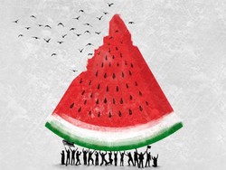 Apa Arti Semangka yang Jadi Simbol Dukungan untuk Palestina di Media Sosial?