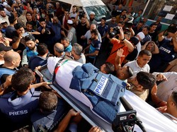 25 Jurnalis Tewas Saat Israel Serang Gaza, Mata Dunia di Mana?