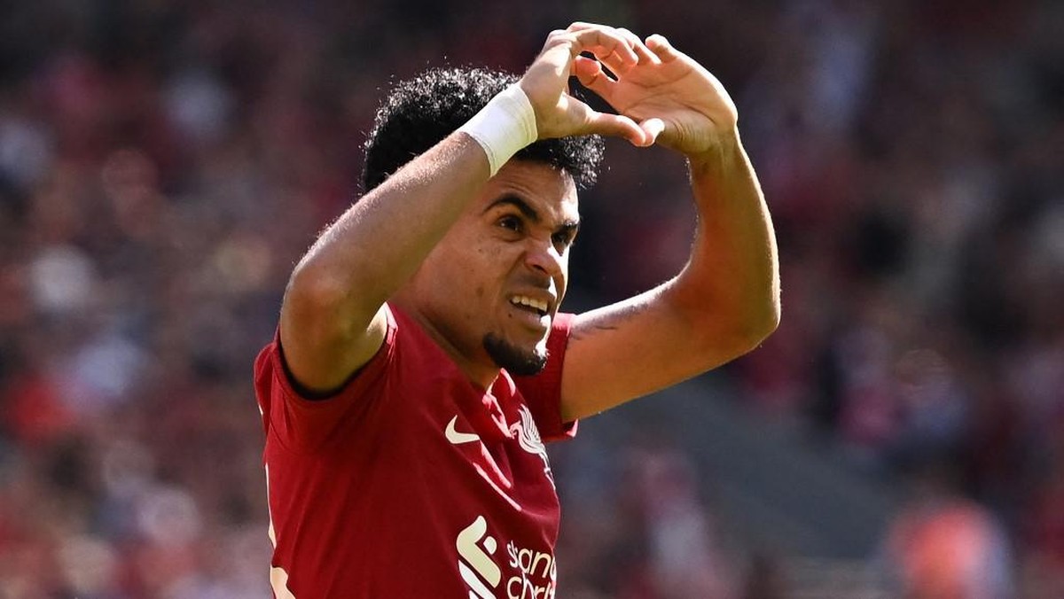 Winger Liverpool, Luis Diaz. (Foto: OLI SCARFF/AFP)