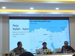 Kemlu Ungkap Jokowi Rencananya Akan Melepas Bantuan RI untuk Gaza Besok