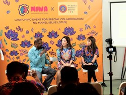 Mira Hoeng Luncurkan Nil Manel, Terinspirasi dari Bunga Nasional Sri Lanka