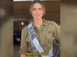 Miss Israel Jadi Sorotan, Berseragam Militer dan Sebut Hamas Teroris Miss Israel Jadi Sorotan, Berseragam Militer dan Sebut Hamas Teroris