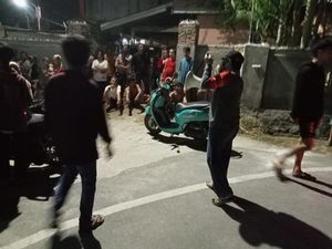 Rumah Remaja Pencekik Bocah SD Palu hingga Tewas Dilempari Batu oleh Massa