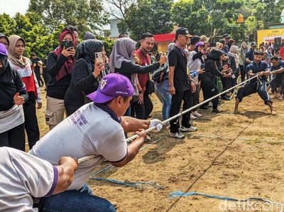 Potret Serunya Festival Permainan Tradisonal di Tulungagung