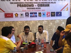 Eks Panglima GAM Ditunjuk jadi Ketua Tim Pemenangan Prabowo-Gibran di Aceh