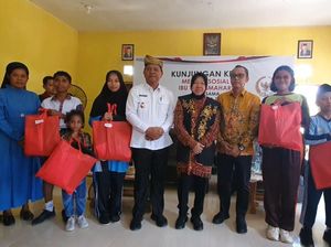 Risma Kaget Banyak Anak Korban Pekerja Migran Indonesia di Pulau Nunukan