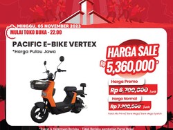 Beli Sepeda Listrik di Transmart Full Day Sale Hemat sampai Rp 1,9 Jutaan!