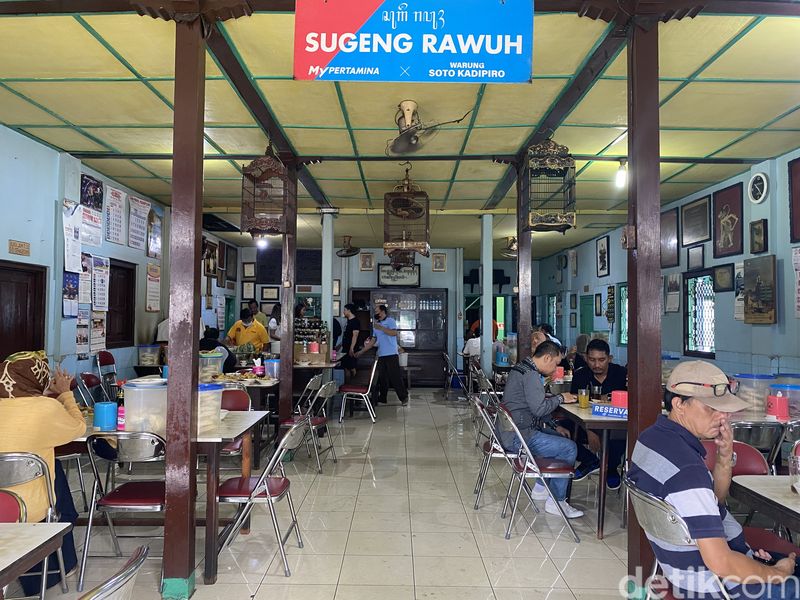Warung Soto Kadipiro di Jalan Wates, Bantul. Foto diambil Jumat (3/11/2023).