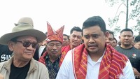 Ikuti Relawan, Bobby Nasution Tegaskan Dukung Prabowo-Gibran