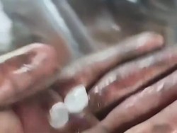 Viral Palembang Diguyur Hujan Es, Ternyata Ini Penyebabnya