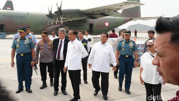 Jokowi melepas bantuan untuk Palestina di Halim Perdanakusuma