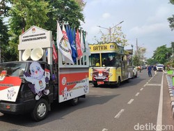 Kirab Pemilu 2024, KPU Ciamis Targetkan 84% Partisipasi Masyarakat