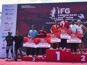4 Pelari Kenya Naik Podium di IFG Labuan Bajo Marathon 2023 4 Pelari Kenya Naik Podium di IFG Labuan Bajo Marathon 2023
