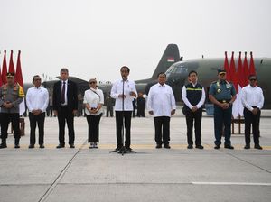Momen Jokowi Lepas 51,5 Ton Bantuan untuk Palestina