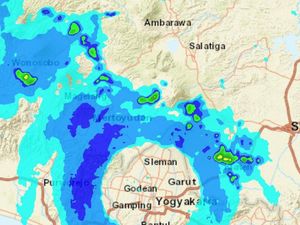 Penjelasan BMKG soal Awan Jogja Bolong di Citra Radar Cuaca Penjelasan BMKG soal Awan Jogja Bolong di Citra Radar Cuaca