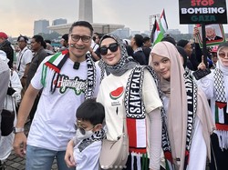 Sederet Artis yang Ikut Aksi Bela Palestina di Monas