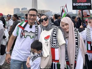 Sederet Artis yang Ikut Aksi Bela Palestina di Monas Sederet Artis yang Ikut Aksi Bela Palestina di Monas