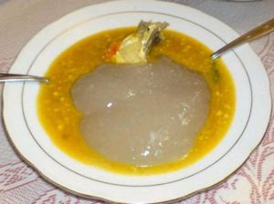 Kepurun, Kuliner Khas Kepulauan Riau Berbahan Sagu Mirip Papeda