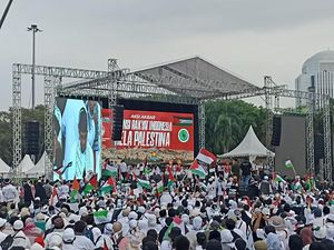 Din di Aksi Bela Palestina: Aspirasi Politik-Capres Disimpan Dulu Din di Aksi Bela Palestina: Aspirasi Politik-Capres Disimpan Dulu