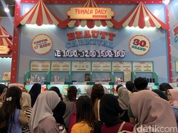 Hari Terakhir, Ratusan Pengunjung Berburu Promo di MedanXBeauty 2023