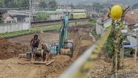 Potret Terkini Pembangunan Stasiun Ultimate Rangkasbitung