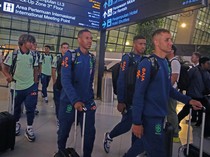 Potret Timnas U-17 Brasil Tiba di Indonesia