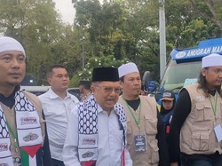 Puan-Jusuf Kalla Hadiri Aksi Bela Palestina di Monas