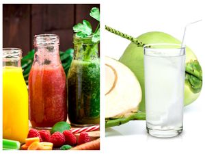 Air Kelapa atau Jus Buah Segar, Mana Lebih Sehat? Air Kelapa atau Jus Buah Segar, Mana Lebih Sehat?